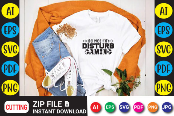 Do Not Disturb Gaming Graphics for Your Creative Projects