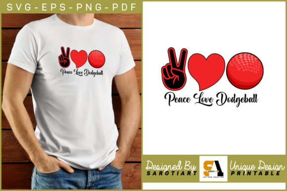 Peace, Love, Dodgeball: The Art and Spirit Behind Custom Sublimation Design