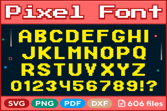 Pixel Font Alphabet Files: Your Gateway to Retro Design