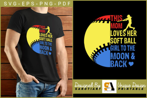 Softball Mom Sublimation Design SVG PNG