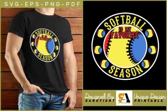 Softball Season T-Shirt Design for Fans & Creators