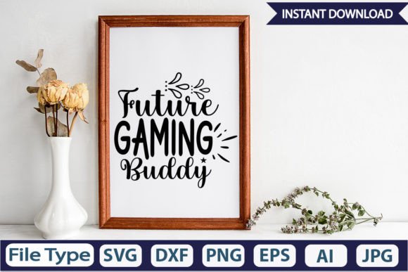 The Future Gaming Buddy SVG Cut File: A Digital Toolkit for Crafting Excellence